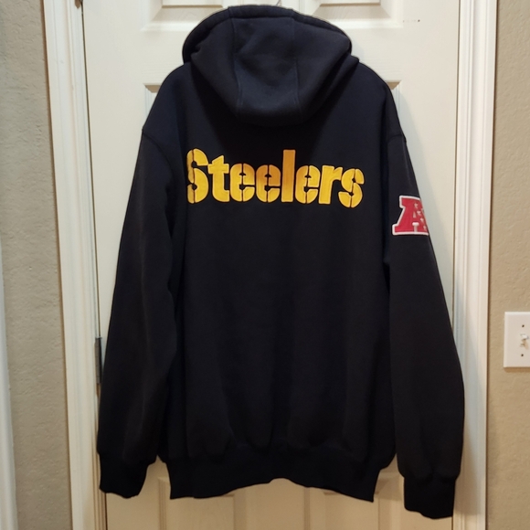 Pittsburgh Steelers hoodie coat XXL - Picture 4 of 8